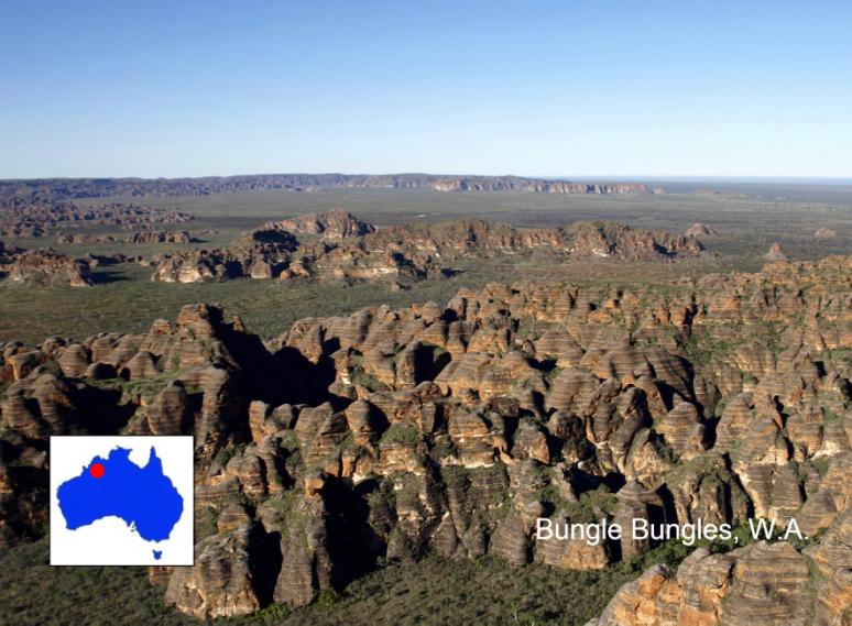 Australian landscapes: Bungle Bungle Mountains