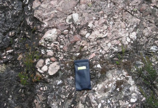 A close up of a rock Description automatically generated