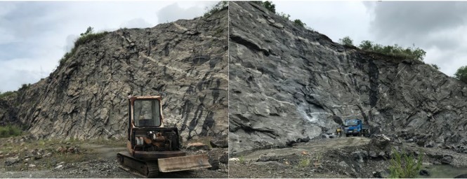 There are charnockite rocks in Sri Lanka!