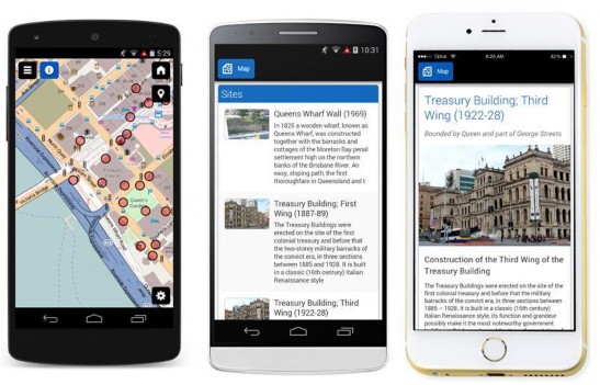 Mobile applications describe ‘Building Stones in Brisbane’